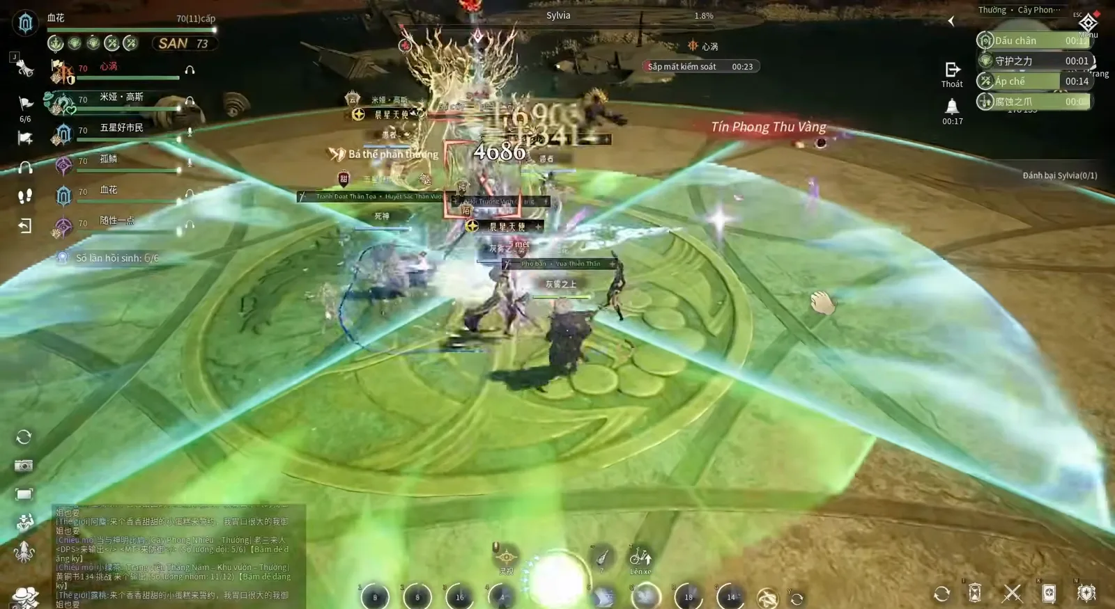 Green dome and teal beam cross combining into the final arena check of the Sylvia fight in Lord of Mysteries Green dome and teal beam cross combining into the final arena check of the Sylvia fight in Lord of Mysteries